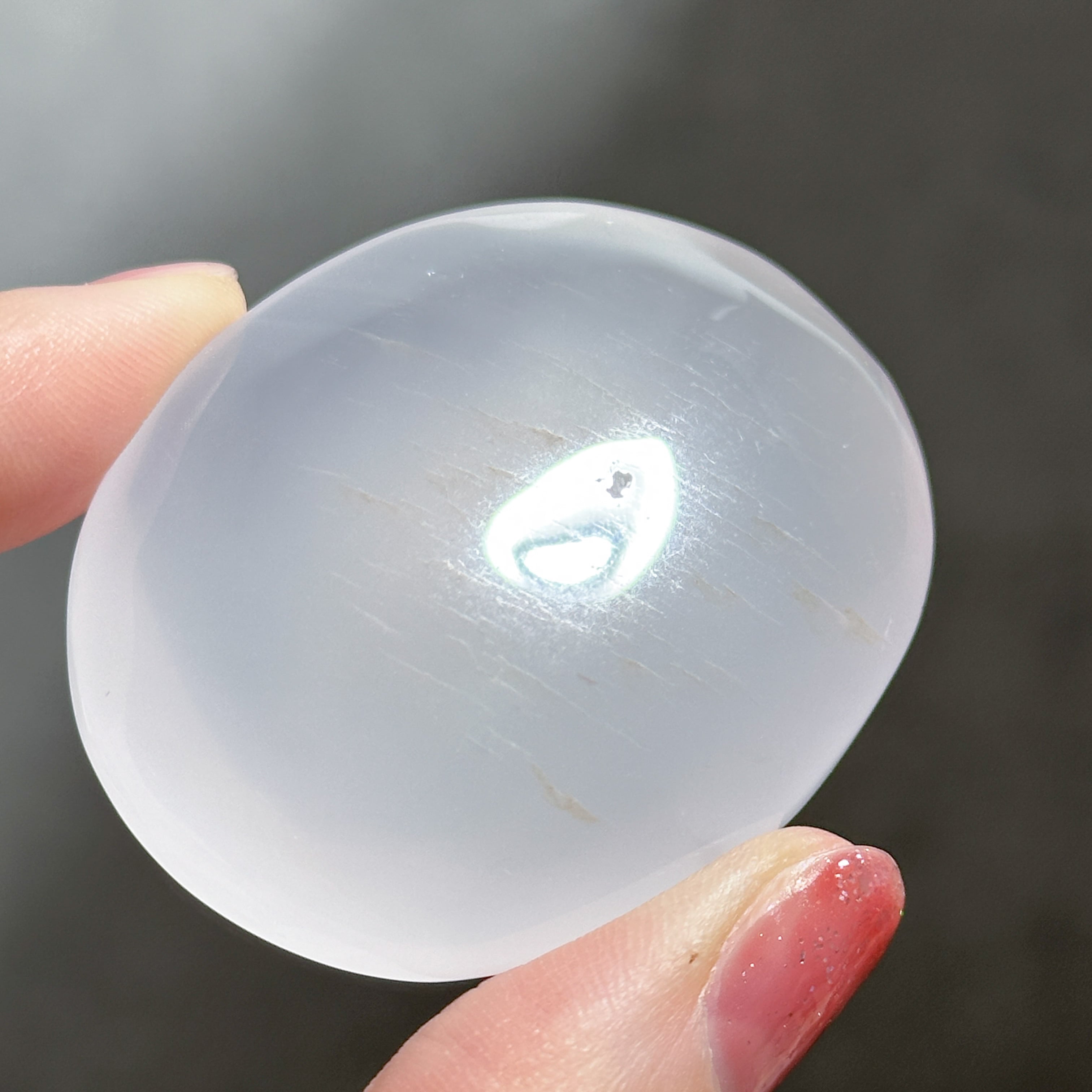 モザンビーク産ローズクォーツ パームストーン31◇ Rose Quartz Palm