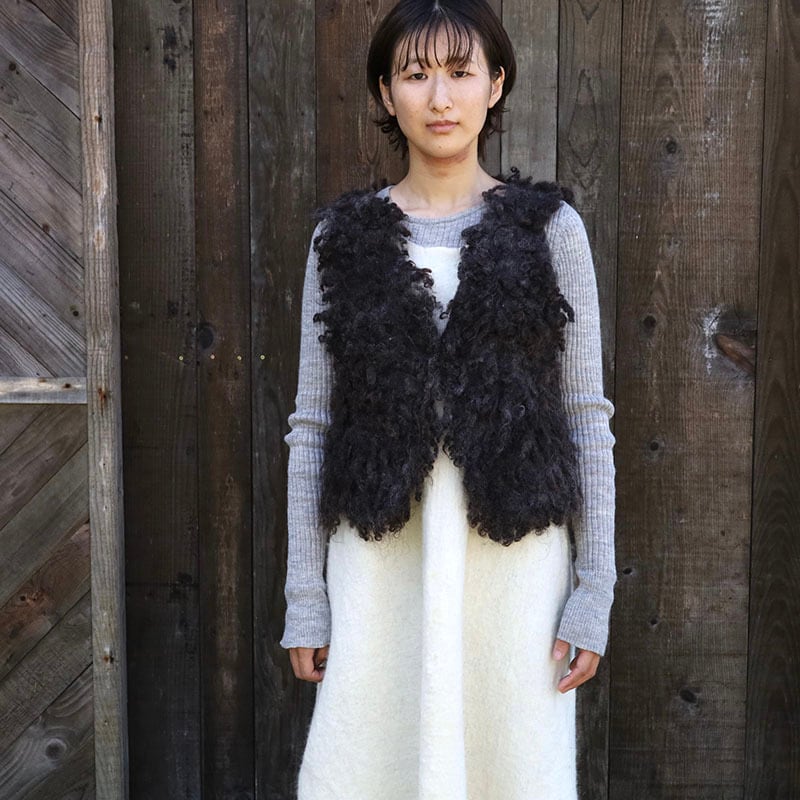 粗清草堂　もじゃベスト もじゃベスト Vest 'Moja' | 粗清草堂