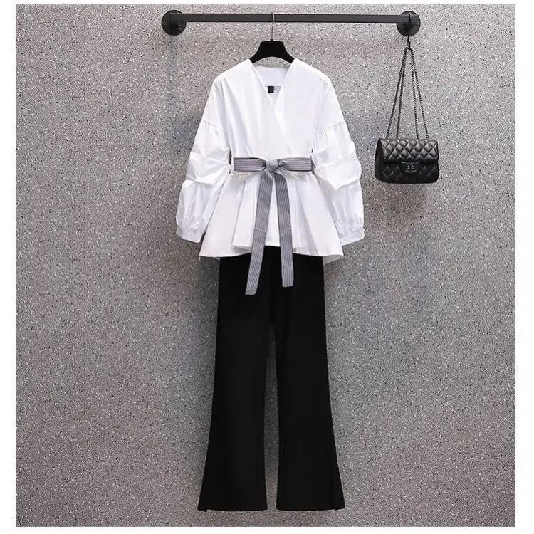 【韓国風プチプラ】エレガント2ピース1