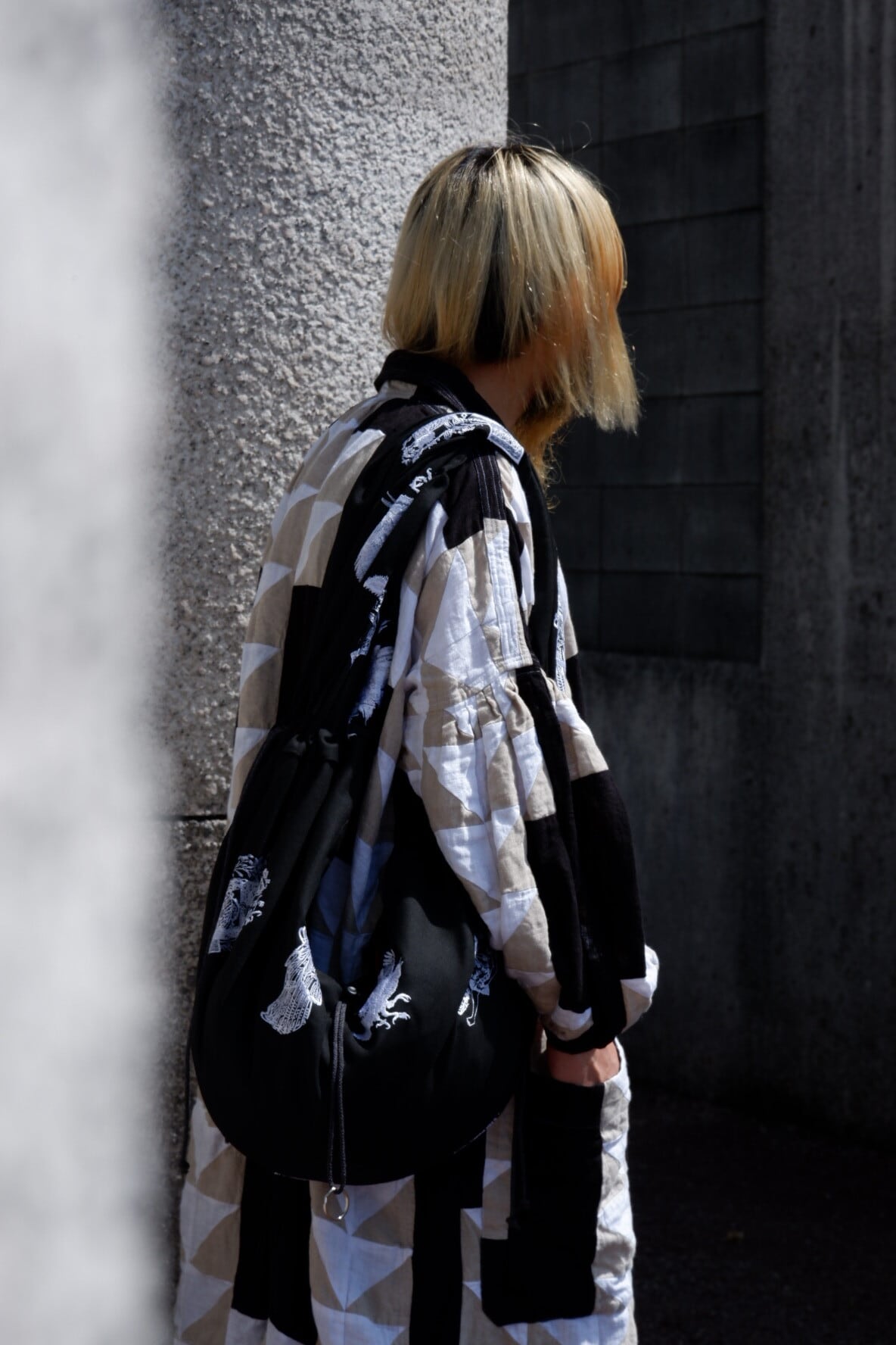 Leh 袈裟(KESA) Bag (Black(Emb)) | Pay ID Leh 袈裟(KESA) Bag (Black(Emb)) | Pay ID