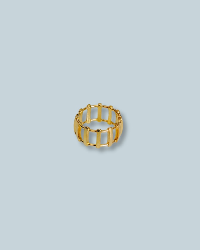 circle ring -gold-