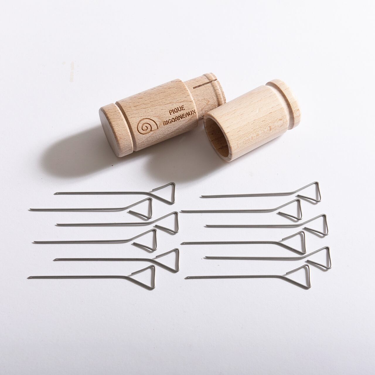 ロジェ オルフェヴル ステンレスピック 12本セット ウッドケース入