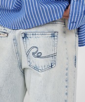 【#Re:room】VINTAGE PANEL SWITCHING WIDE DENIM［REP247］