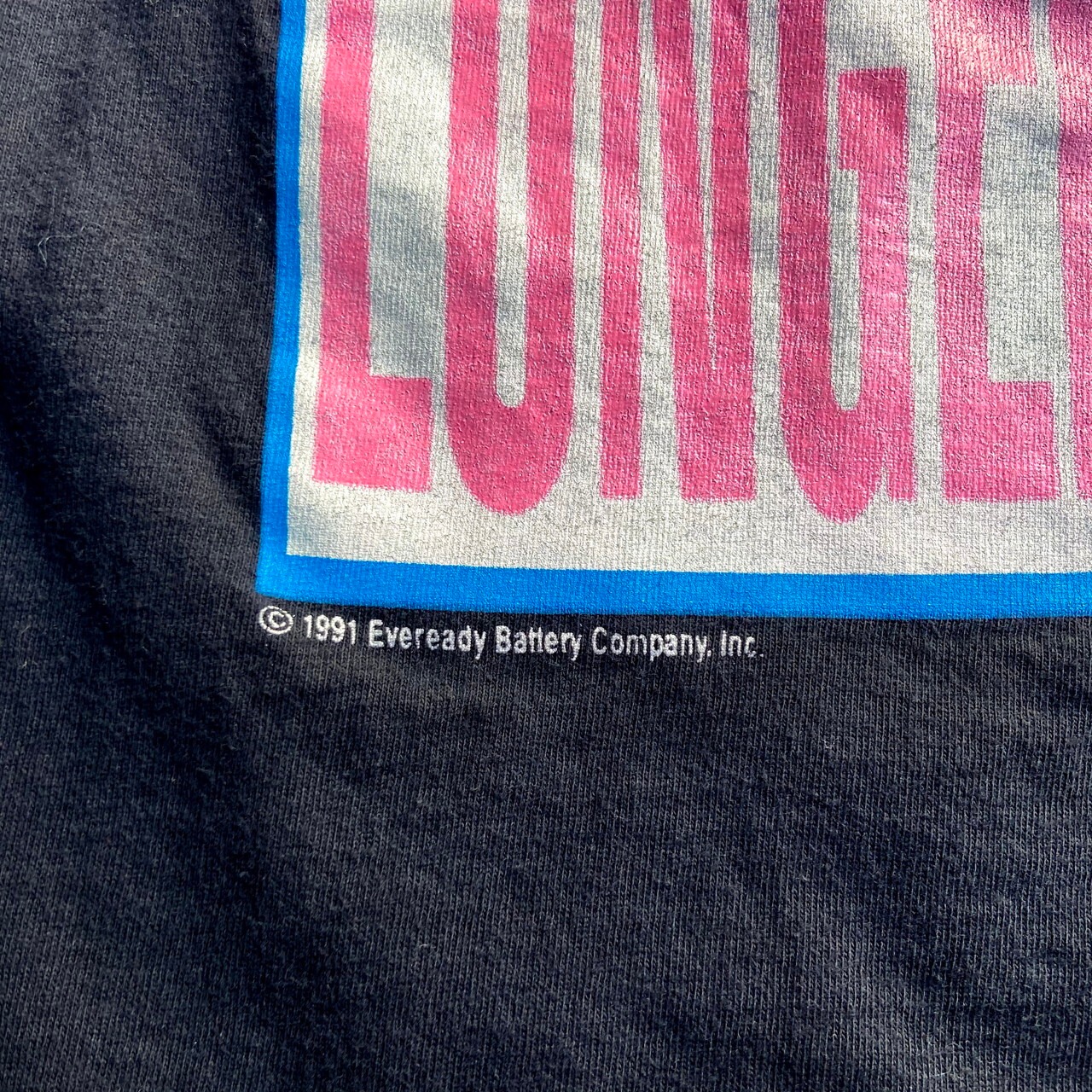 90年代 ENERGIZER エナジャイザー 企業系 アドバタイジングTシャツ 