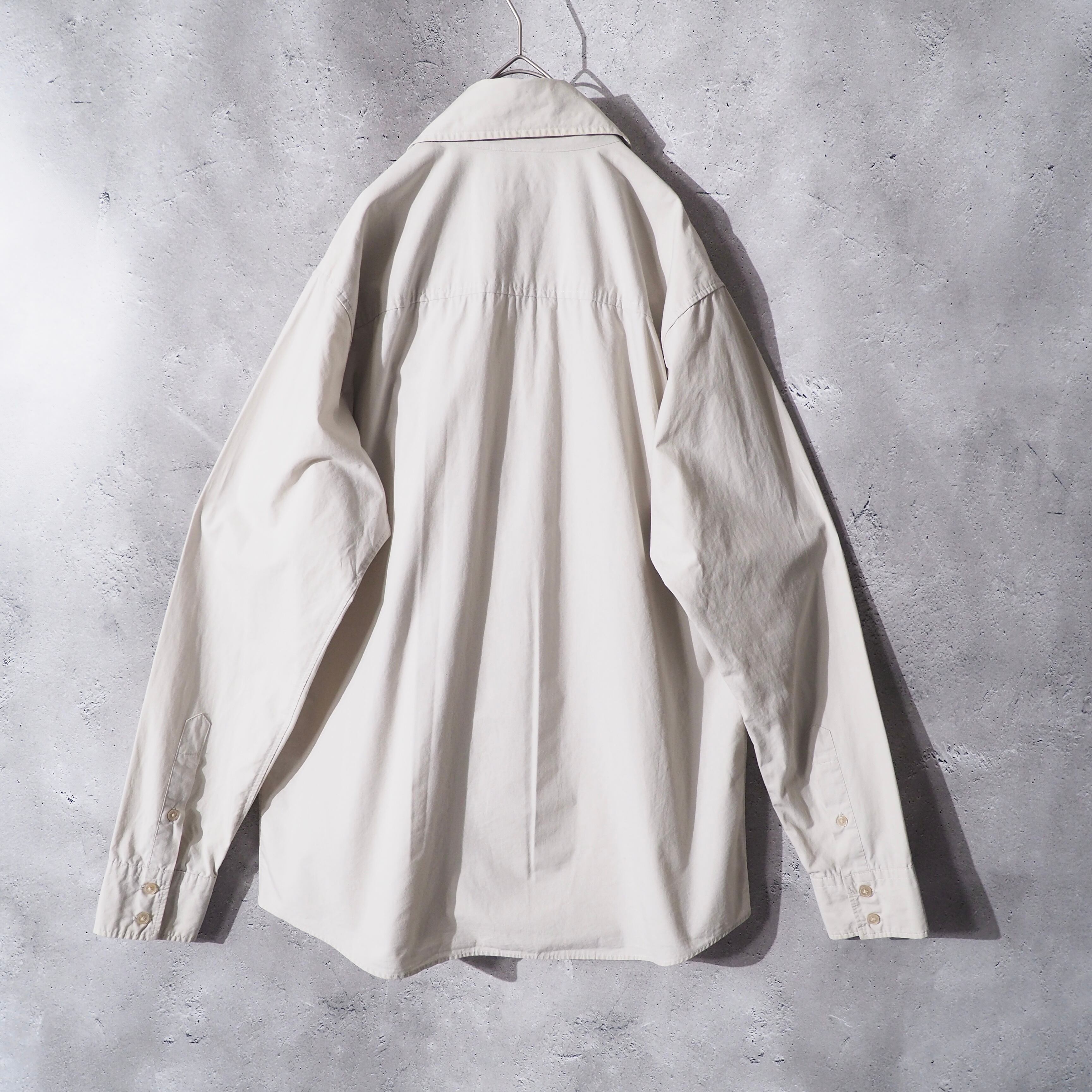 2000s " HAMNETT " Deformation silhouette shirt jacket