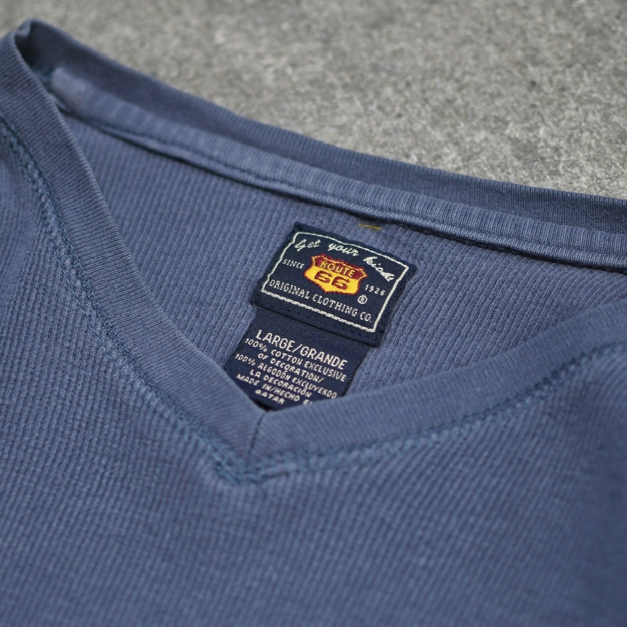 route66 switching design wide silhouette long sleeve tee