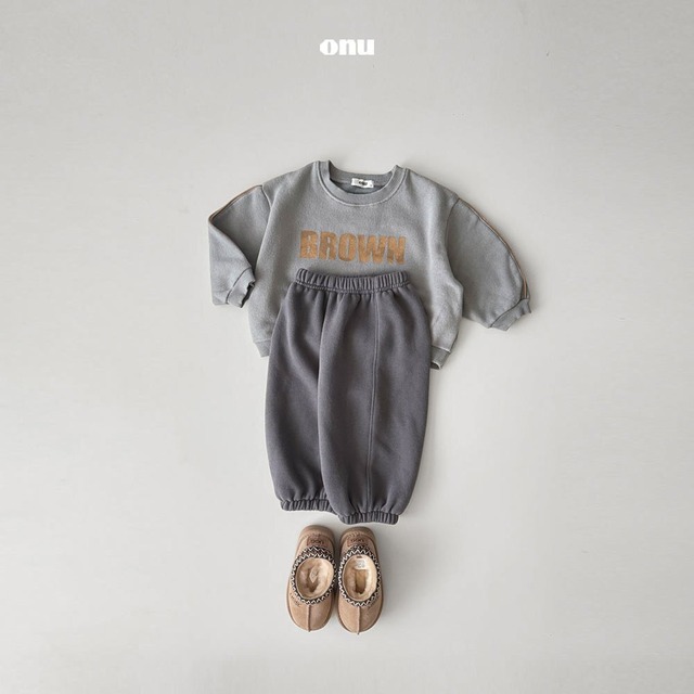 【予約商品】onu / Onu Bruched Jogger