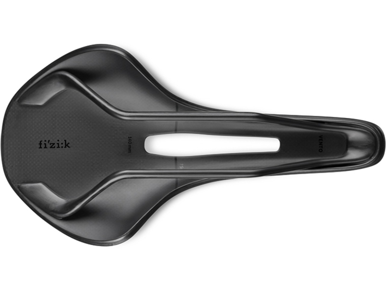 Fizik ANTARES VENTO 00 カーボンレール  [ ブラック 140mm 77E9Y00A0E000  ]
