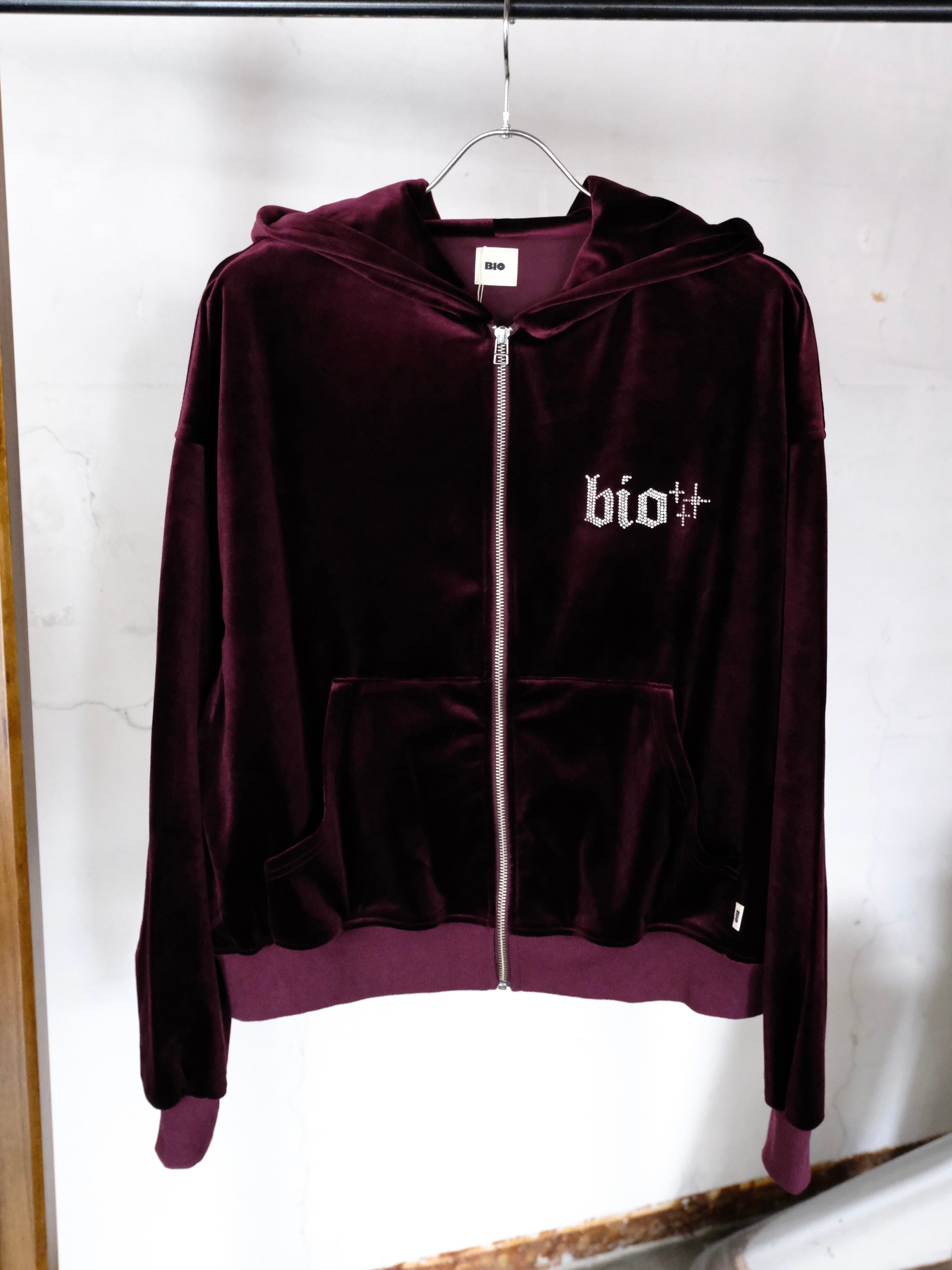 BIO】 VELOUR HOODIE | THE OUR