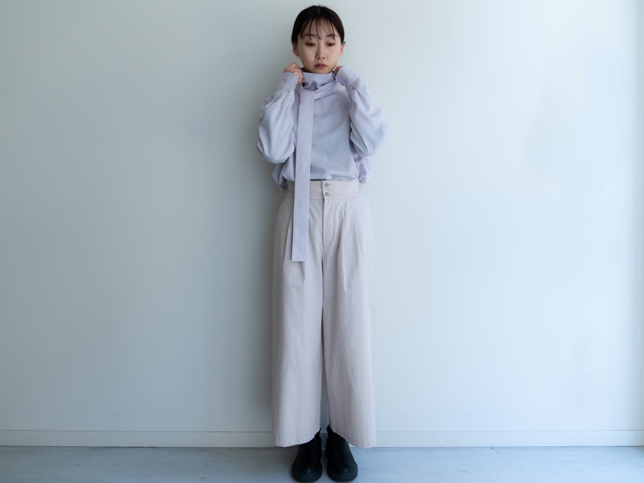 fruits of life「サイドベルトタックパンツ 」 | uminoschole