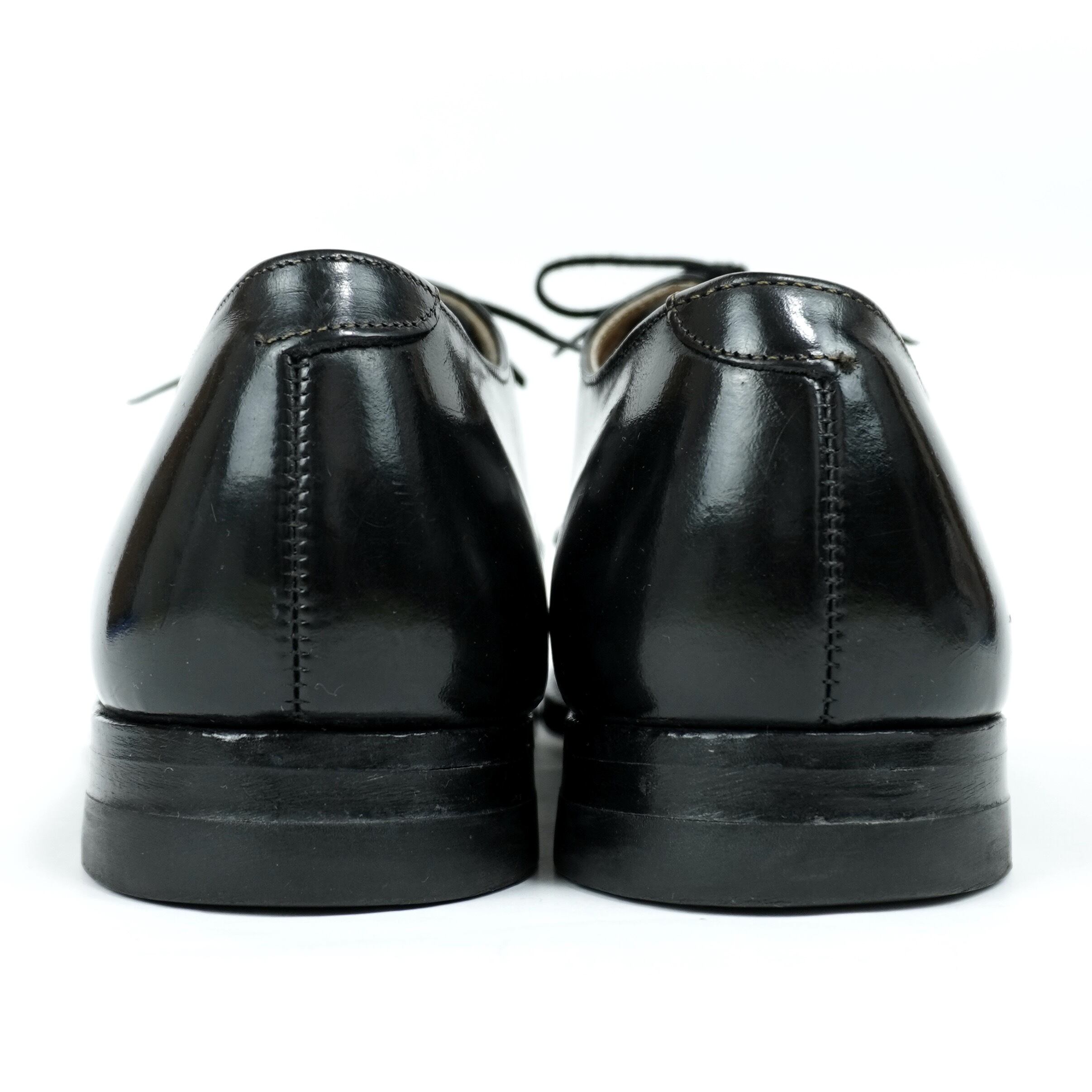 80s USNAVY SERVICE SHOES US8.5 海軍 USA 雨｜メンズ