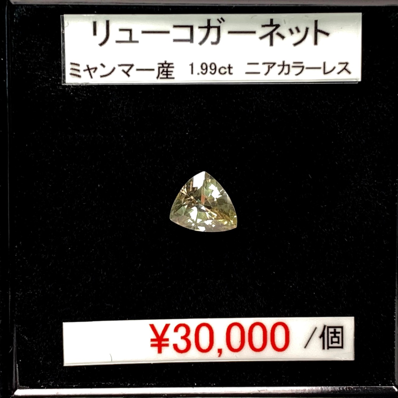 ⁂天然⁂　◇リューコガーネット◇　1.99ct 　ミャンマー産