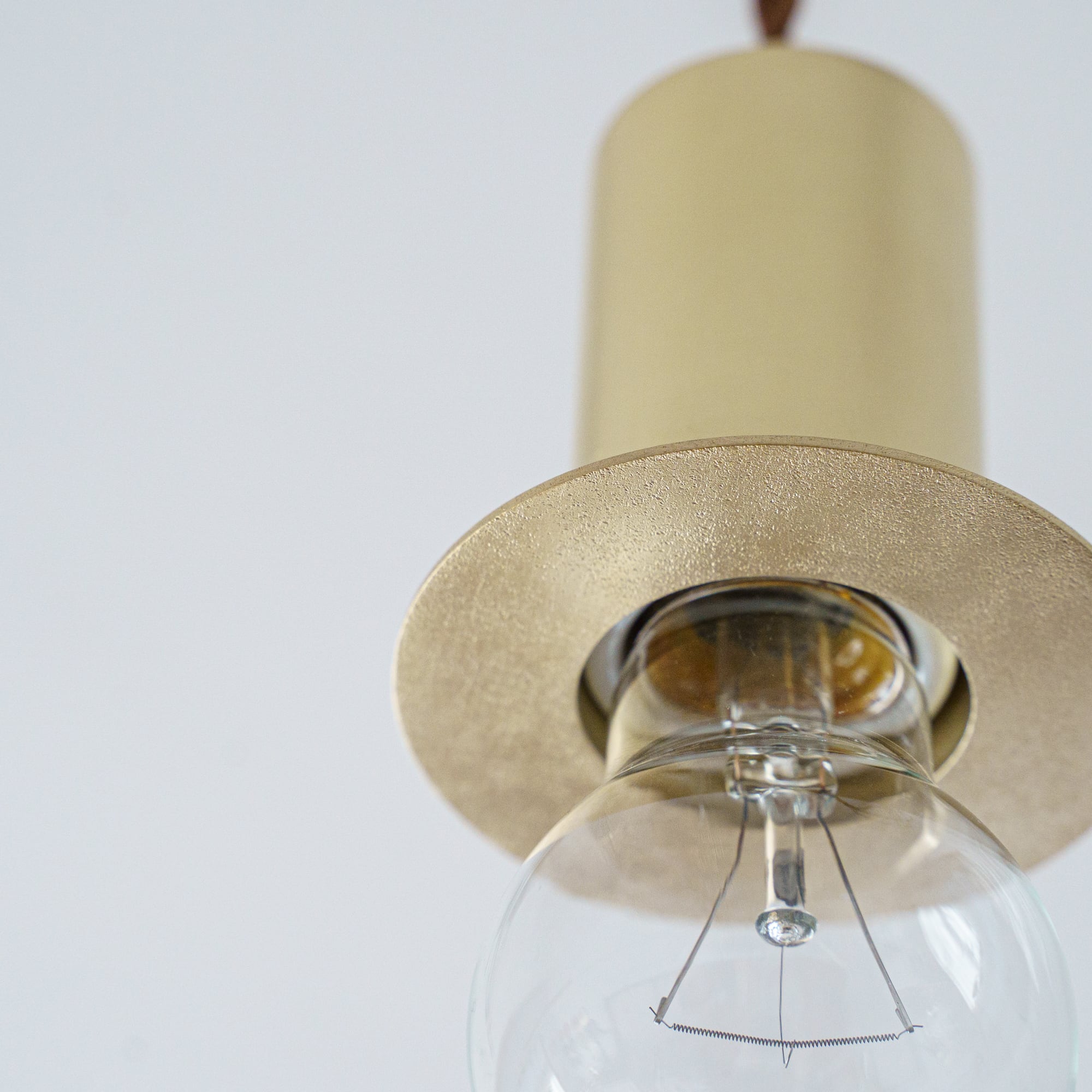 受注製作】ペンダントランプE26 ＜キャノチェ75＞ / 真鍮 pendant lamp