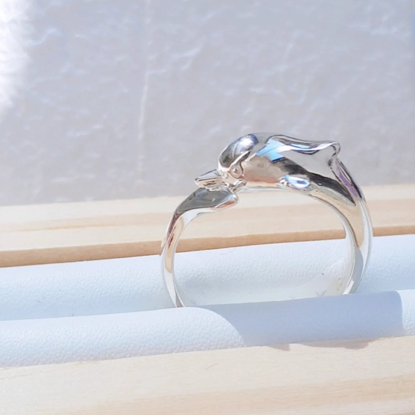 イルカの指輪 】イルカ リング イルカアクセサリー シルバードルフィン