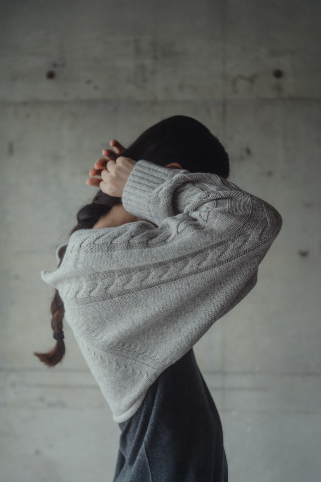 FREEMAN--B バルキーショートカーディガン