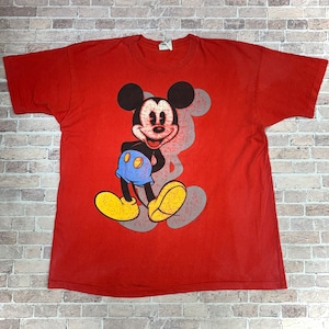 1990s WALT DISNEY T-SHIRT RED