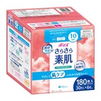 【2セット】ポイズ さらさら素肌 パンティライナー 10cc 30枚 x 6袋