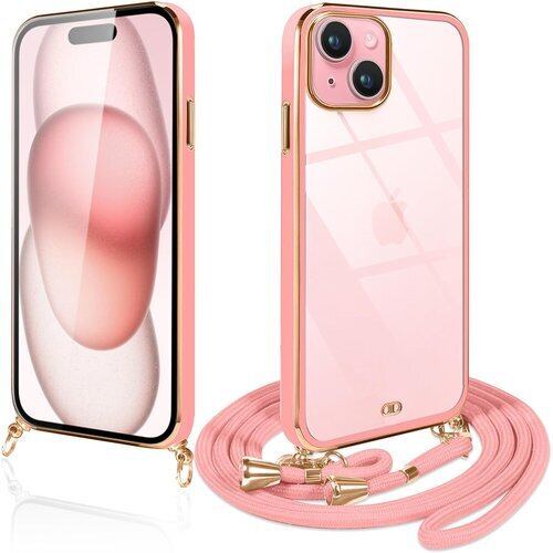 新品》 iPhone 15 ケース クリア ショルダー iphone15 スマホケース 
