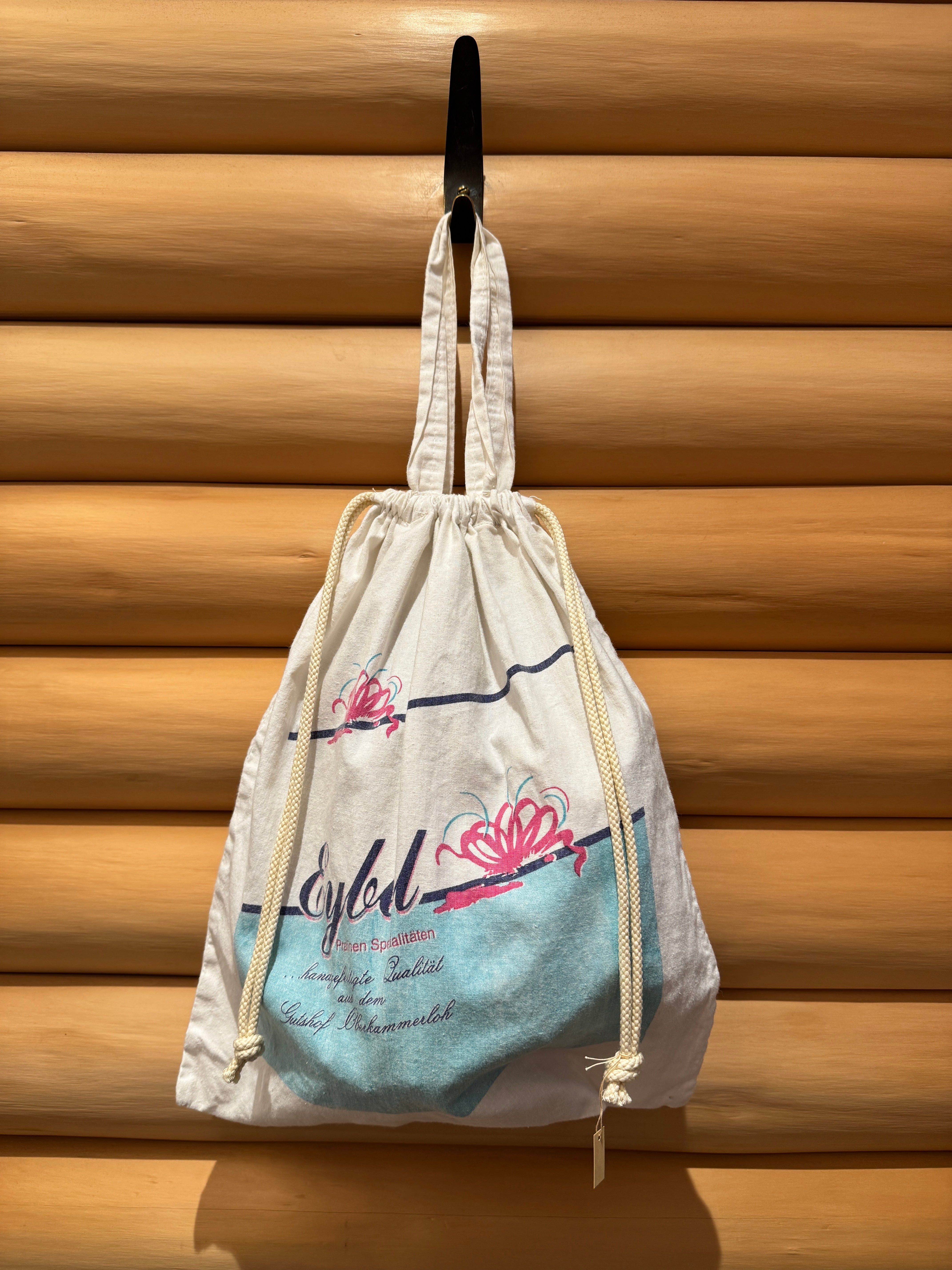 IT12-1 USED REMAKE TOTE "Eybel" -ECRU-