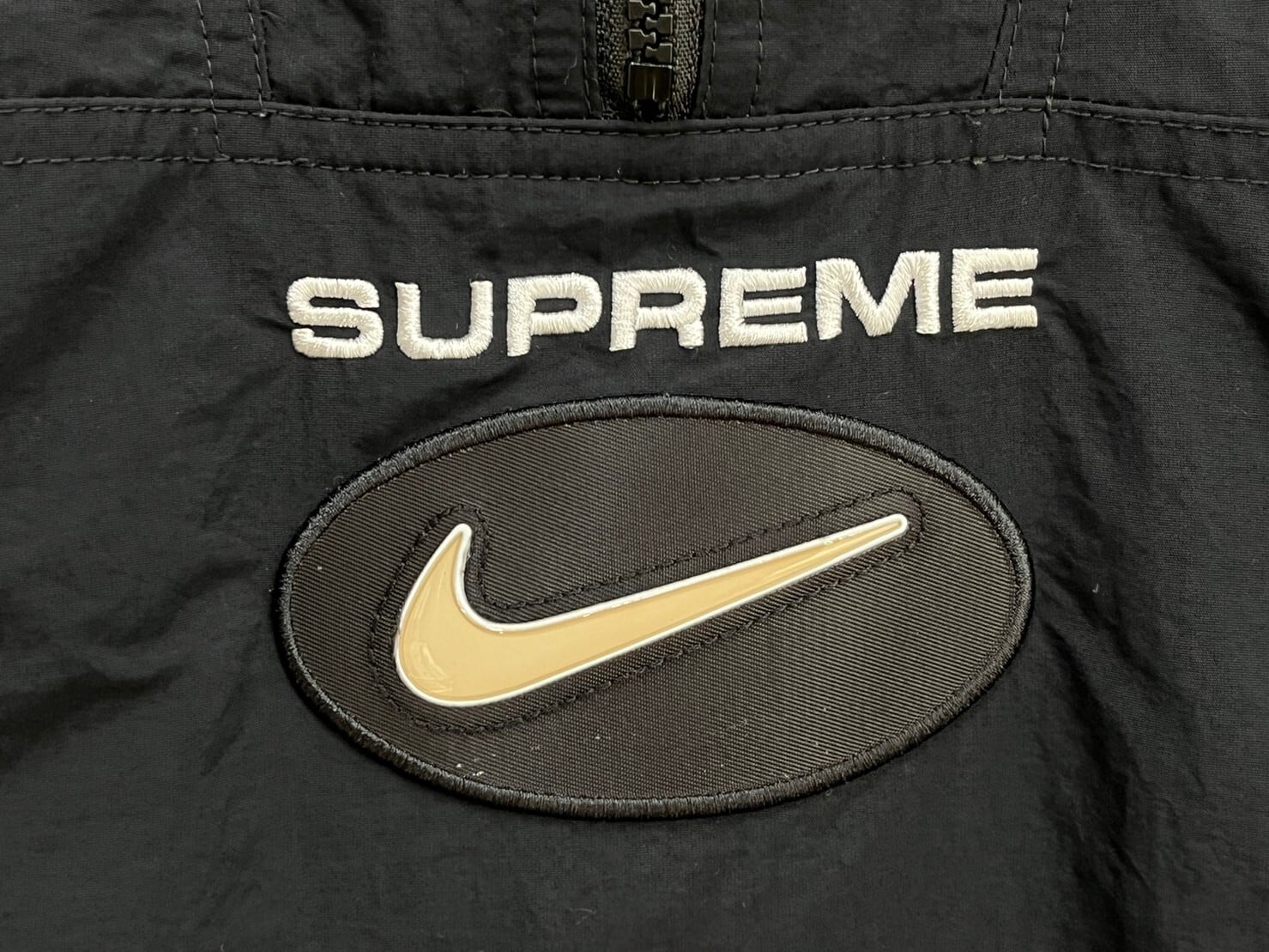 Supreme × NIKE JEWEL REVERSIBLE RIPSTOP ANORAK BLACK MEDIUM Supreme × NIKE JEWEL REVERSIBLE RIPSTOP ANORAK BLACK MEDIUM