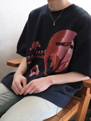 【DAIRIKU】 "Speace" H-S Lame Knit