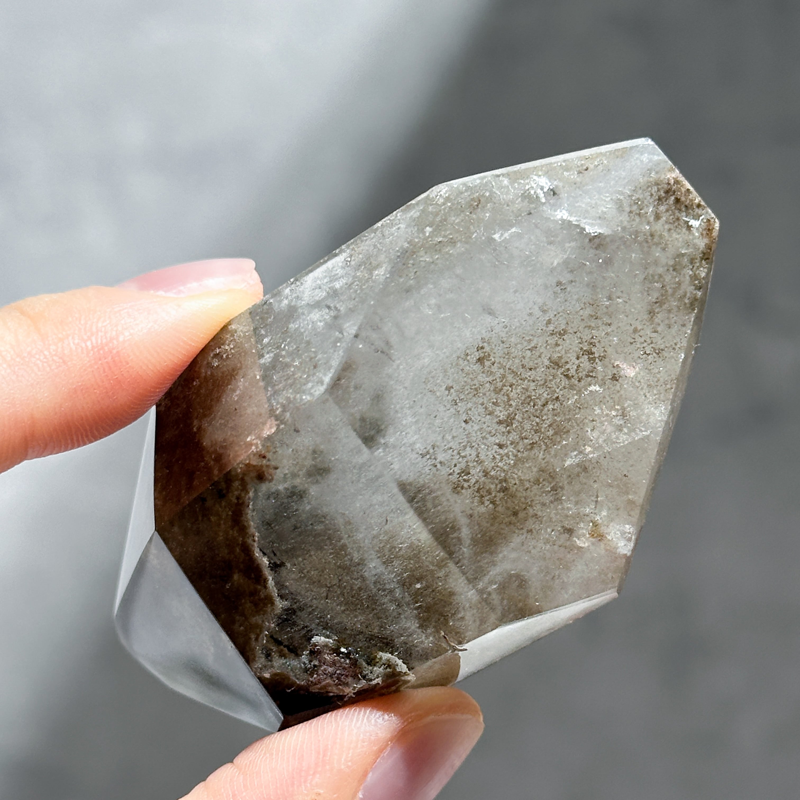 ファントムガーデンクォーツ フリーフォーム 73◇ Garden quartz