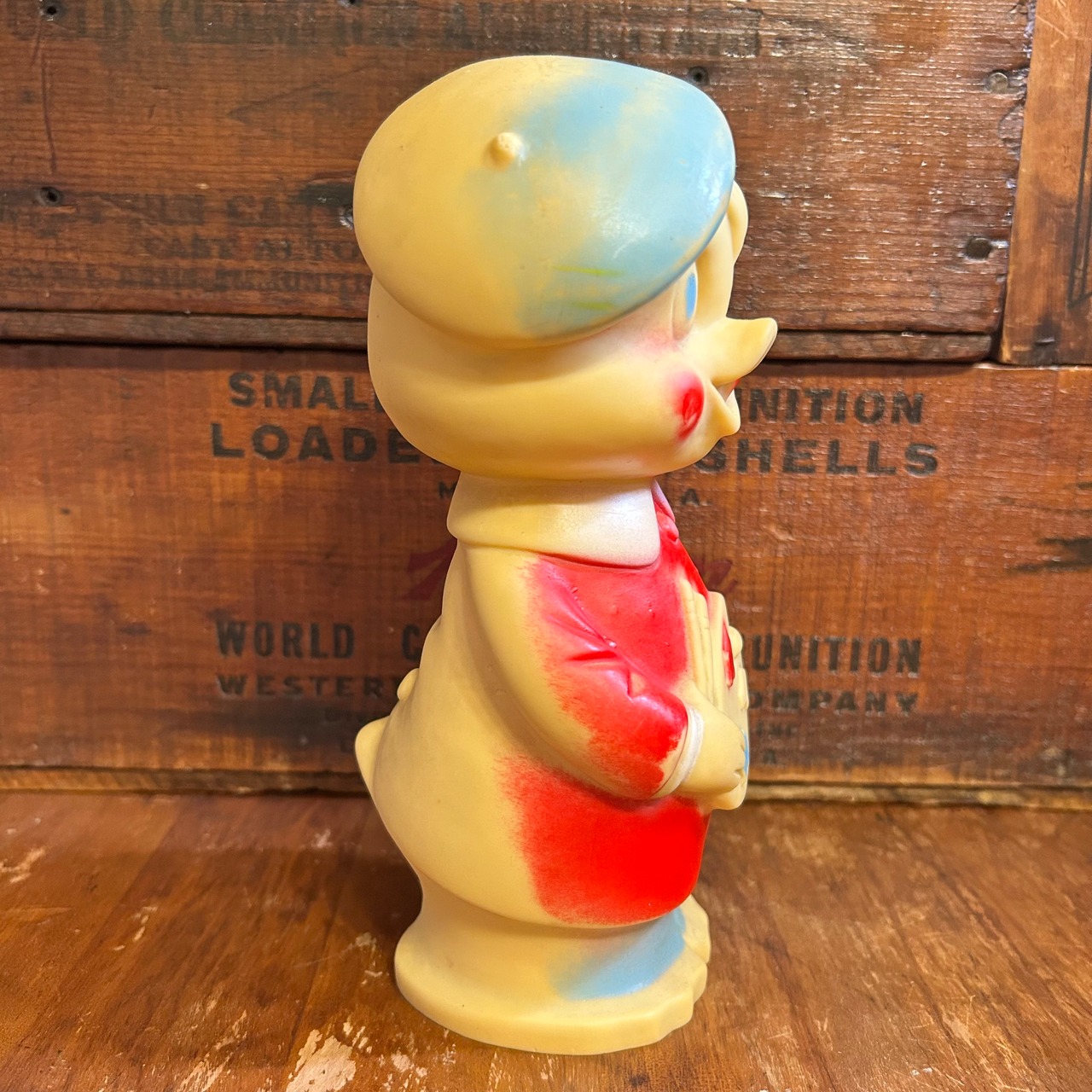 1960s ペインター ひよこ ヴィンテージ ラバードール Vintage Artist Chick Rubber Squeak Toy