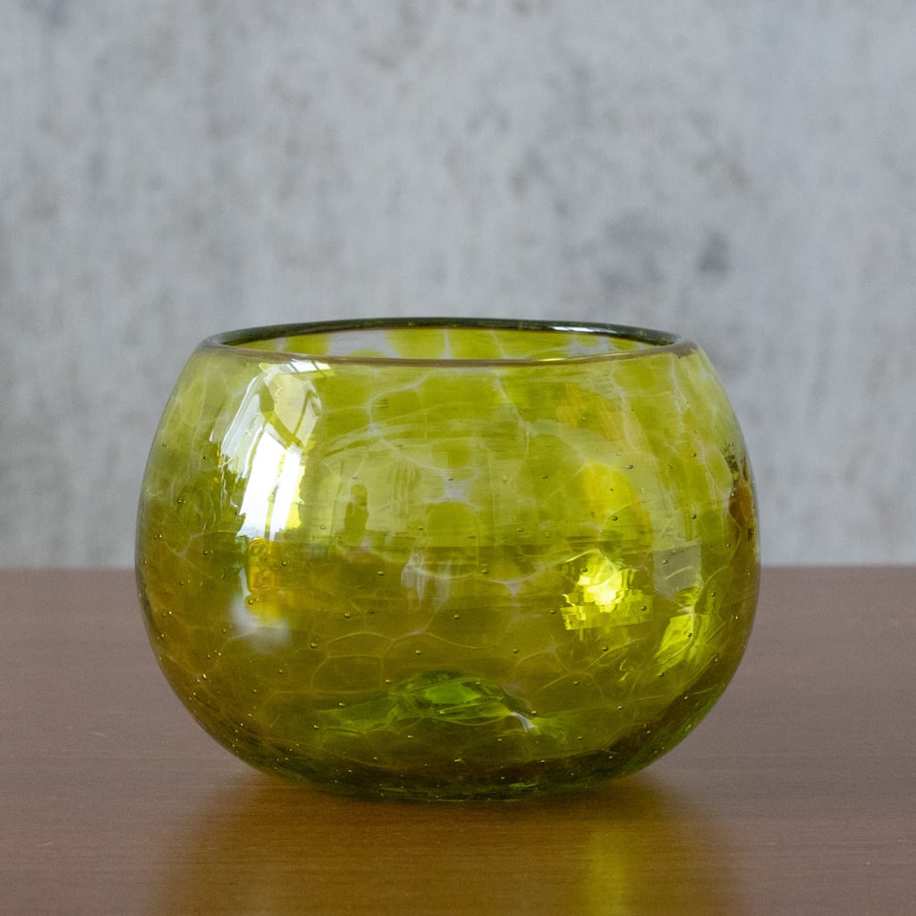 ガラス工房うみのおと シークヮーサーグラス | Dear Okinawa,