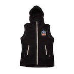 New!! UN3510 Boa fleece hoody vest / Charcoalblack