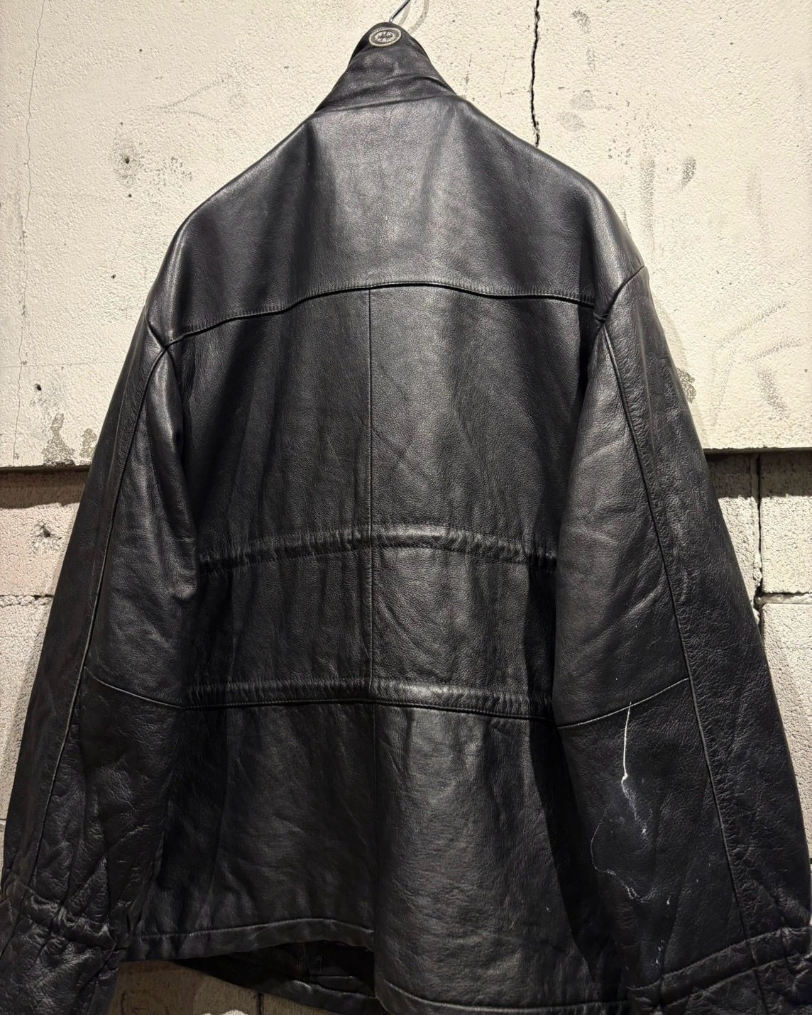 Caka otto】 “WILSONS” Draw Cord Gimmick Design Vintage High Neck