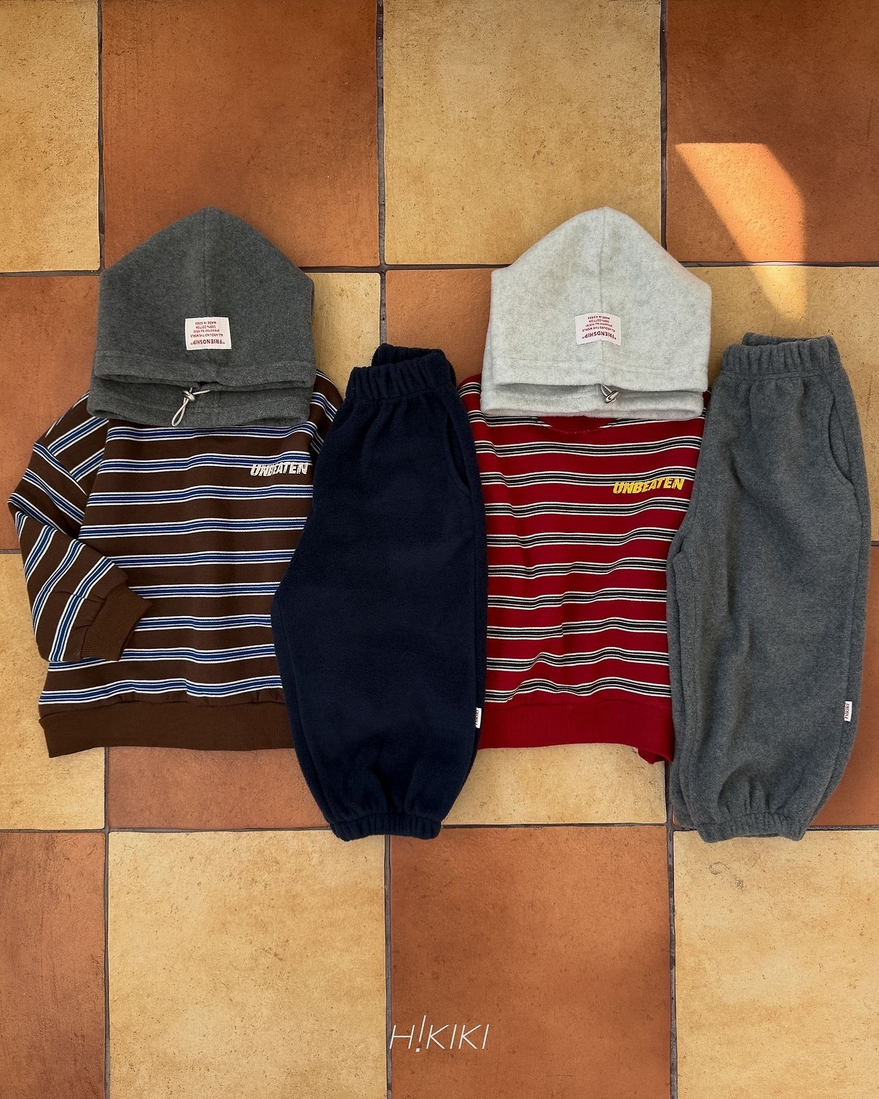 HIKIKI［取寄］unbeat stripe mtm 26winter