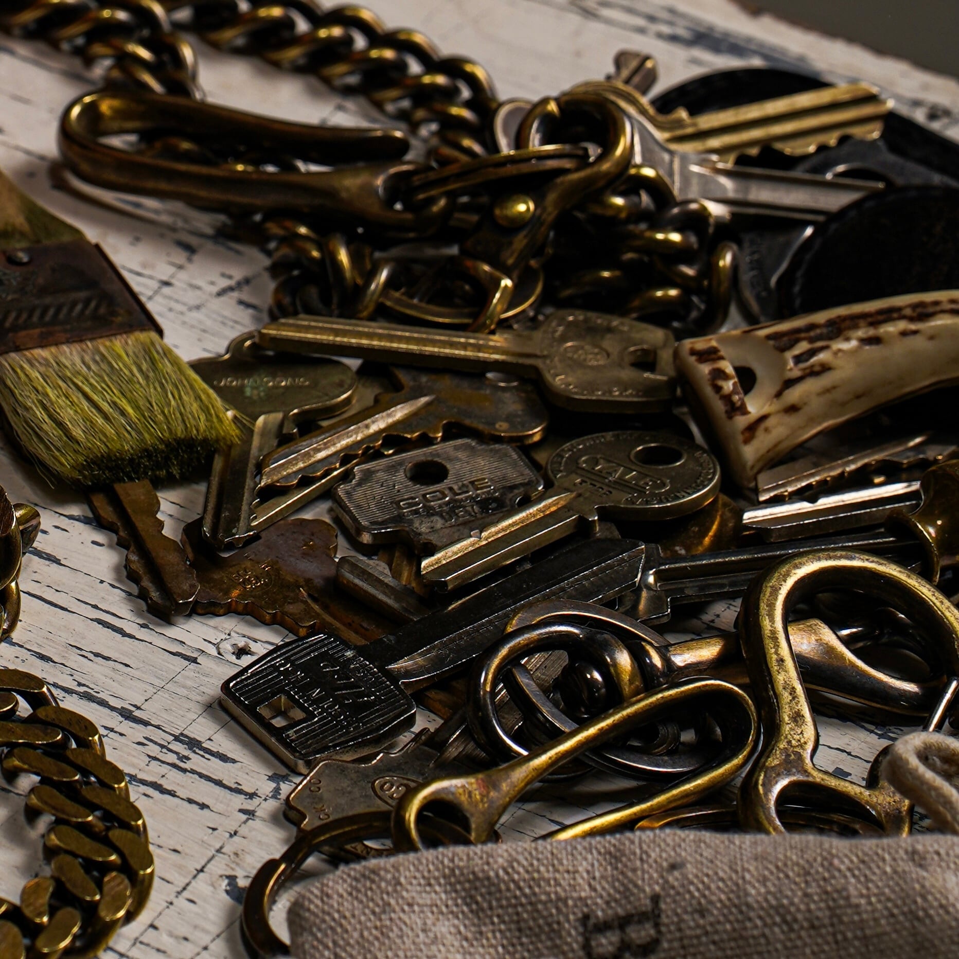 Antique Vintage Key Made in USA / アメリカ 雑貨 アメリカ製 鍵