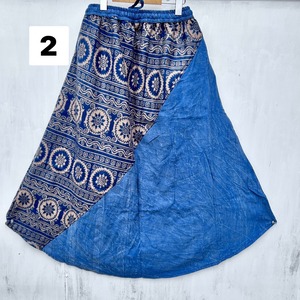 ヤク重ね着風スカート A