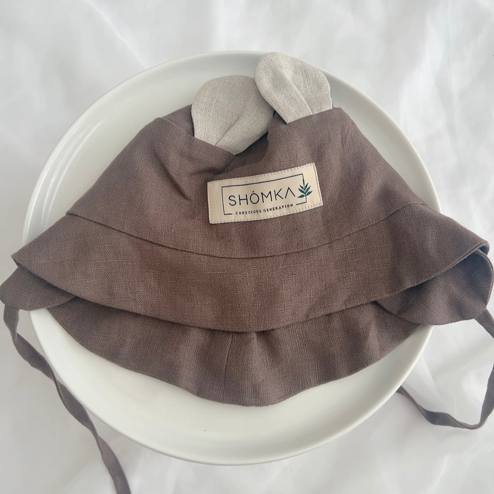 shomka generation wool bear hat 49cm SHOMKA 49cm ash cream sheep