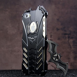 ◆iPhone16シリーズ 対応◆〔For iPhone〕Bat Design Aluminum Metal Case / バット デザイン アルミニウム ケース