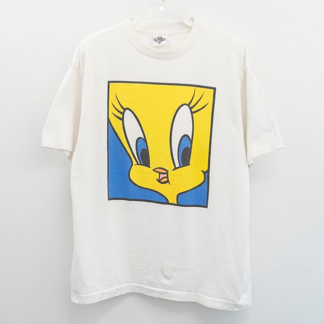 Tweety ” Square Face " Original Tag XL 【A6-174】