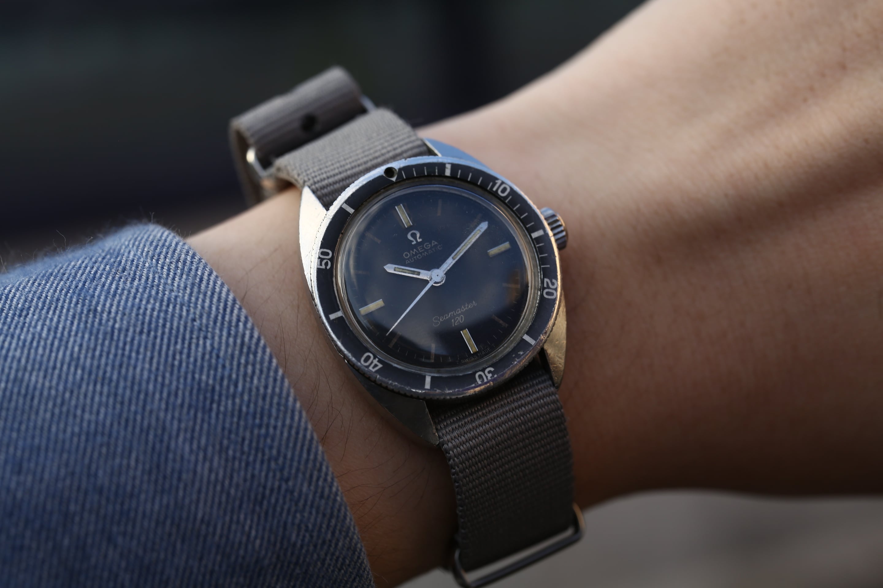 【OMEGA】 1960’s オメガ シーマスター120 ボーイズサイズ 