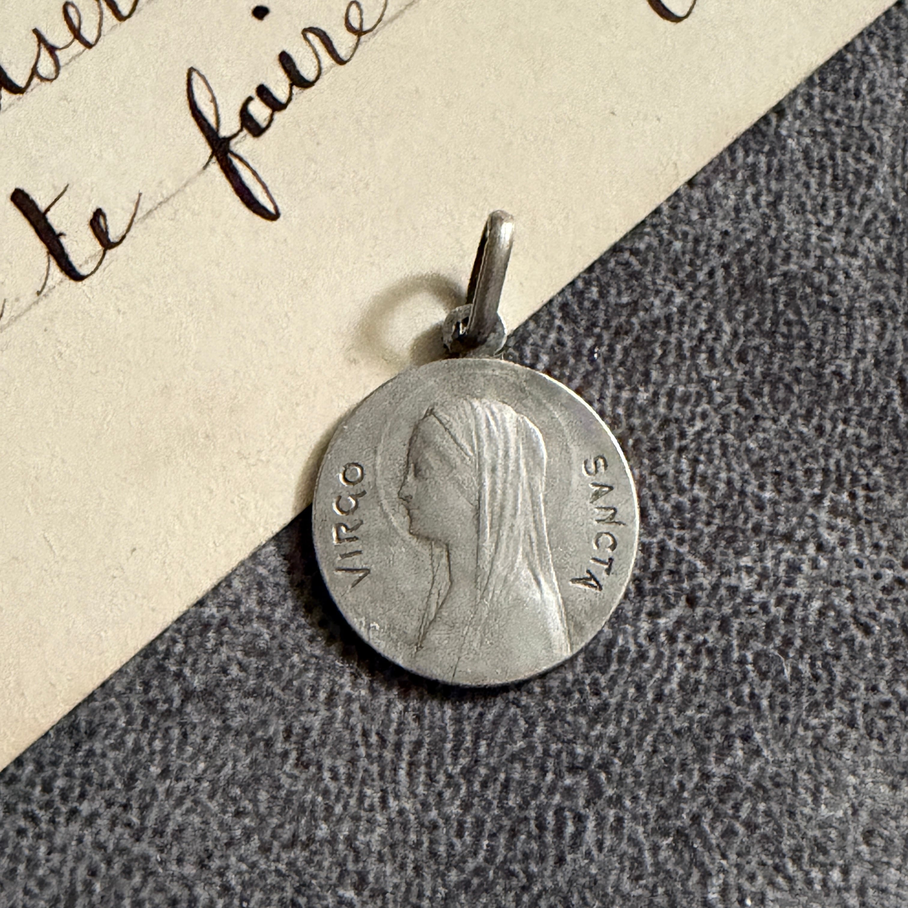 ルルドのマリア | Antique medaille Mary