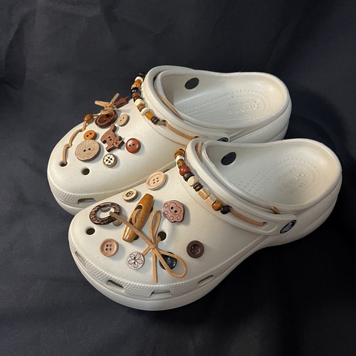 20点セット サンダル デコレーションピン ジビッツ