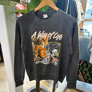 1980s FANTASY "A WAY OF LIFE" SWEAT SHIRT