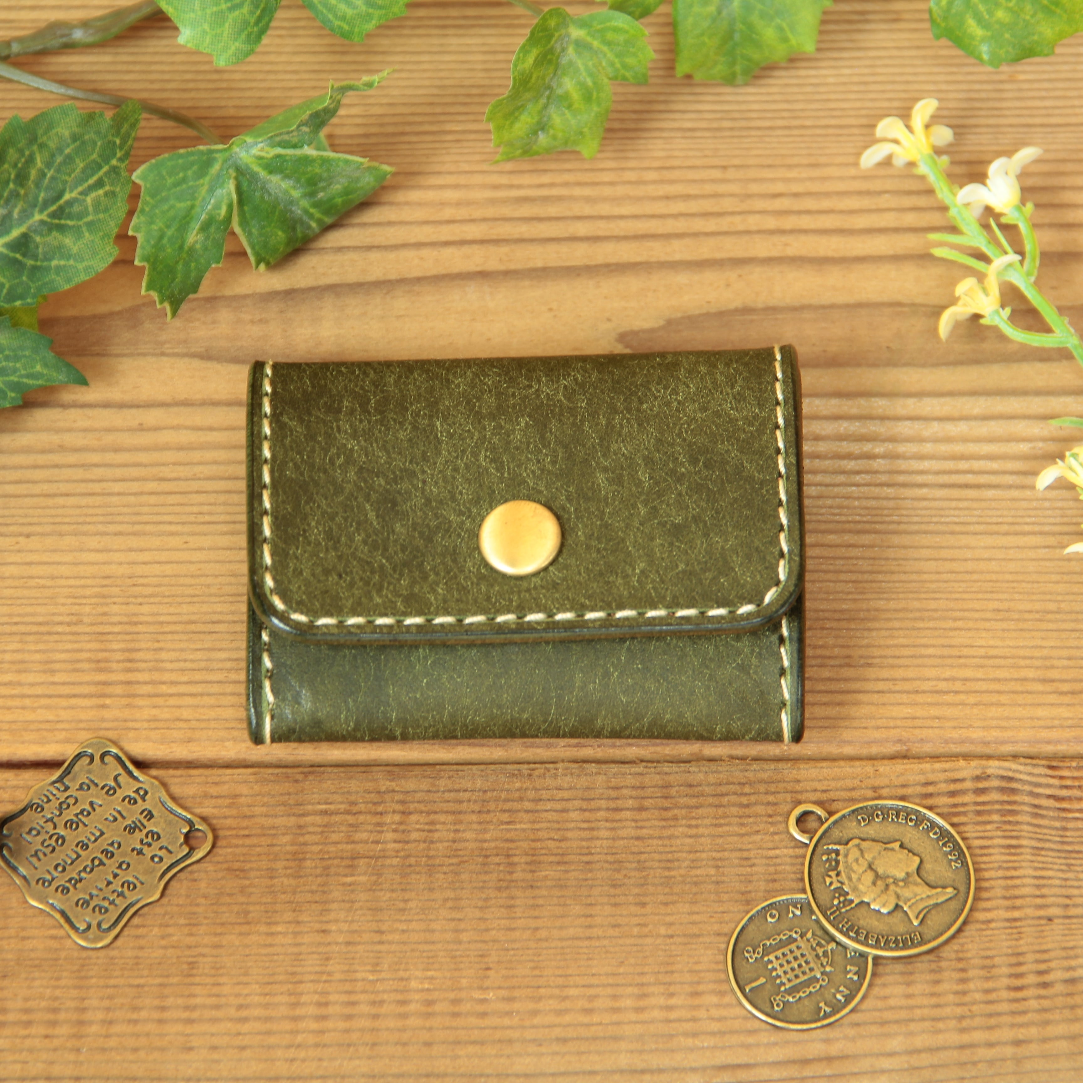 コインケース / グリージオ | HANARE LEATHER オンラインショップ