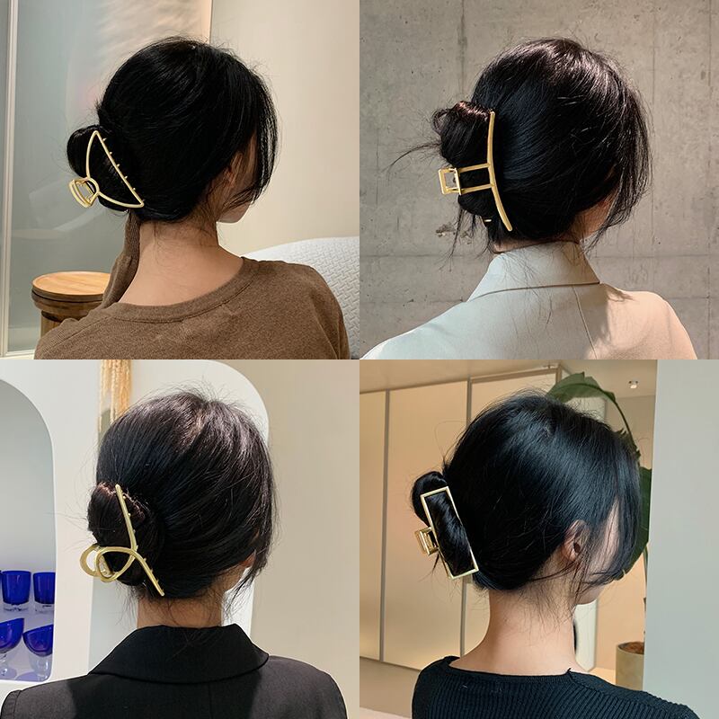レッドヘアピン メタルヘアアクセサリー バック ブラック・アイド・ピーズ79877969359