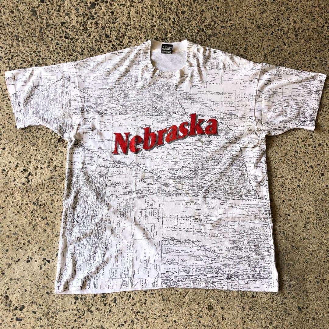 GG168 Tシャツ ネブラスカ州 USA スーベニア 90s Nebraska