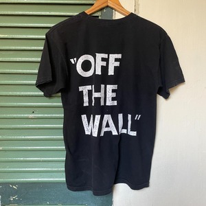 【GF44】 Tシャツ ロゴ ヴァンズ VANS 黒T