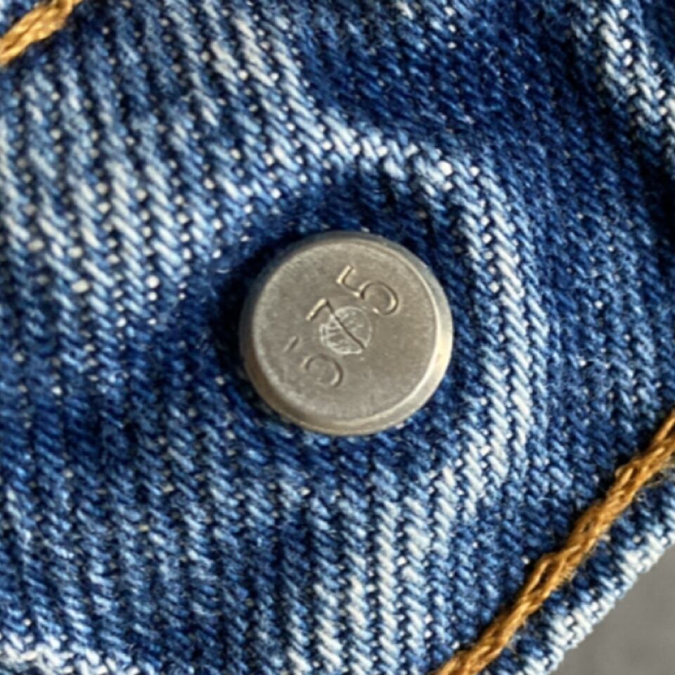 W33 L36】80's US.Levis 517 リーバイス ヴァルドスタ工場(575) ボタン
