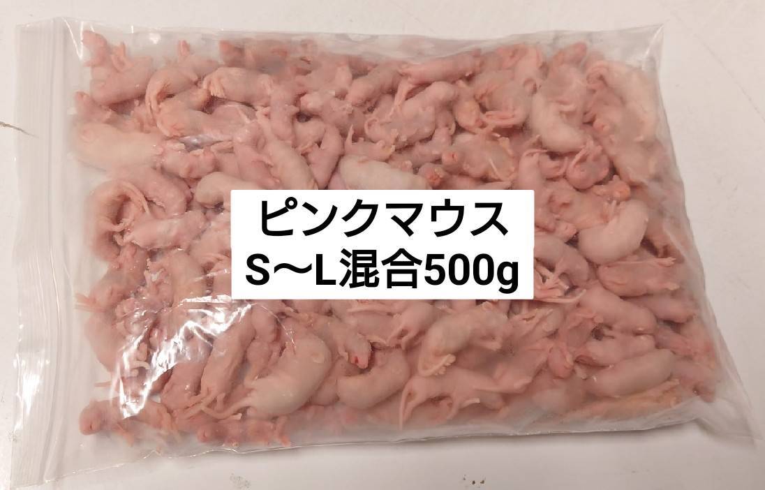 ピンクマウスs L混合500g サムライジャパンレプタイルズ ピンクマウスs L混合500g サムライジャパンレプタイルズ