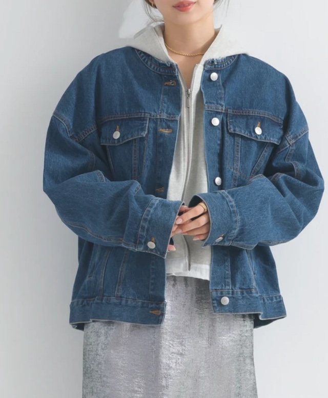 ナンバーミーTOKYO"DENIM NO COLOR JACKET"INDIGO