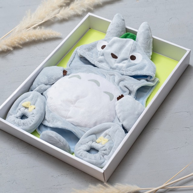 となりのトトロ　ベビーギフトセット　中トトロドレス（7438）