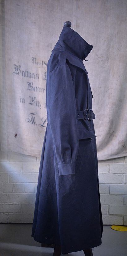Vintage Dispatch riders coat black color. | EXTRA'S GARMENT SUPPLY