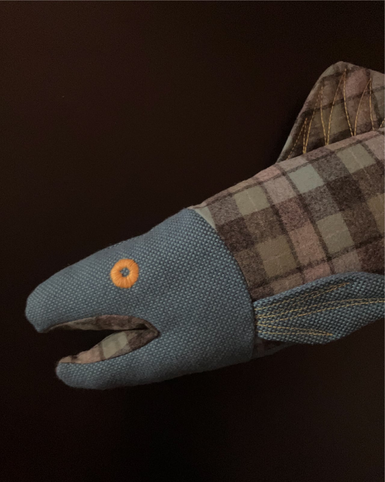 SHAKE plush -  Sky blue/Yellow eye